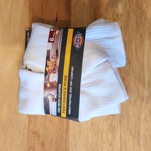 Dickies 6 pack Dri-Tech quarter socks